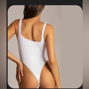 Fashion Nova Women's White Bodysuit